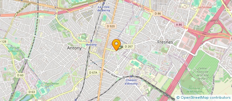 localisation de l'entreprise IND DE ALEGRIA PEPION à ANTONY