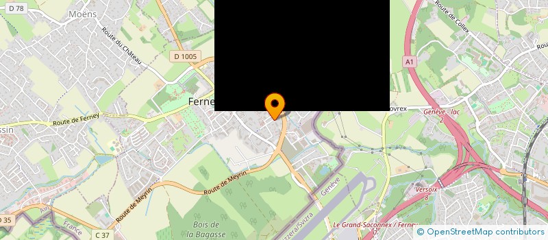 localisation de l'entreprise IND DE BRUYNE DIRK ET LAURA à FERNEY-VOLTAIRE