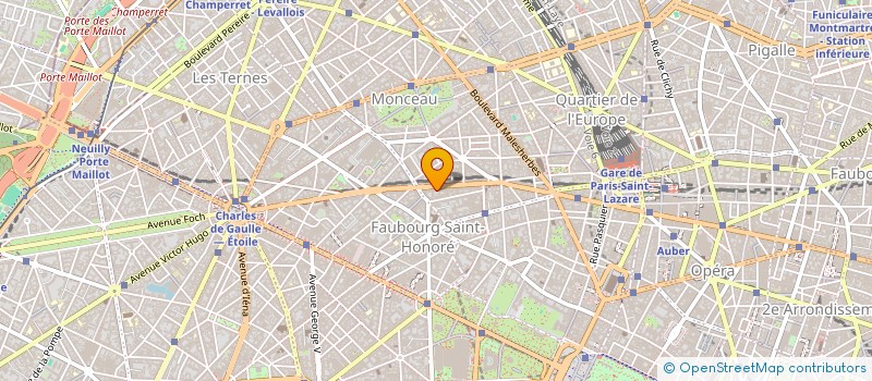 localisation de l'entreprise IND DE GRAMMONT DE GUEBRIANT  PARIS