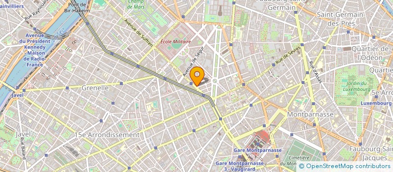 localisation de l'entreprise IND. DELAPORTE GOUERY REP PAR  PARIS