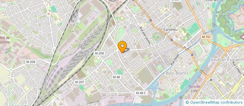 localisation de l'entreprise IND DEMORY RAMBLEWSKI à LILLE