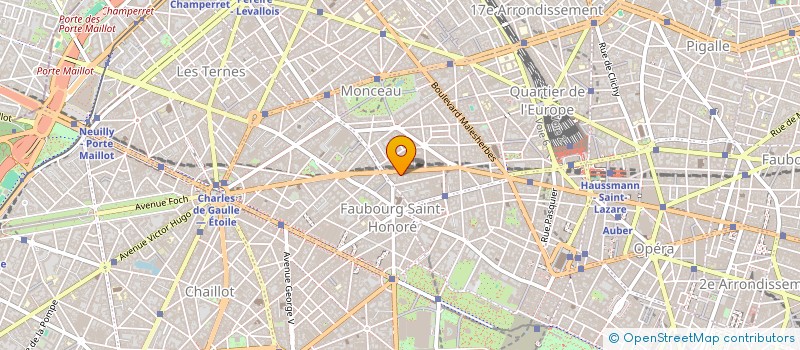 localisation de l'entreprise IND DRAKE DEL CASTILLO REP SCS  CHARTIER  PARIS