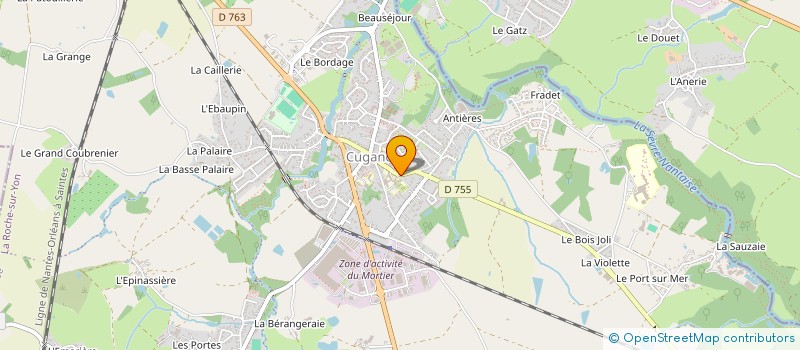 localisation de l'entreprise IND DRUGEAU CECCHETTI  CUGAND-LA-BERNARDIERE