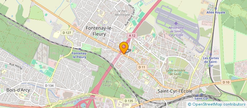 localisation de l'entreprise IND DUBURQUE à SAINT-CYR-L'ECOLE