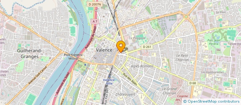 localisation de l'entreprise IND DUPONT CARLIN à VALENCE