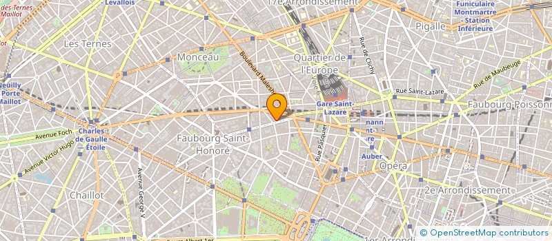 localisation de l'entreprise IND. DUVILLIERS REP PAR  PARIS