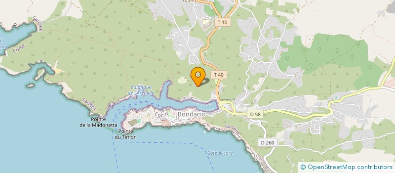 localisation de l'entreprise IND'E ME à BONIFACIO
