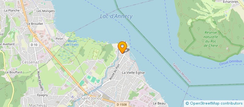 localisation de l'entreprise IND EDMUNDS  SAINT-JORIOZ