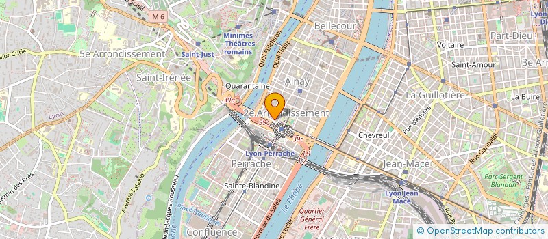 localisation de l'entreprise IND. ENGLES LANFREY BONNEFOI  LYON