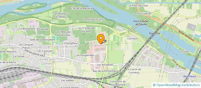 localisation de l'entreprise IND FARGETTON FAVIN LEVEQUE  LA VILLE-AUX-DAMES