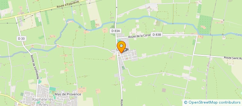 localisation de l'entreprise IND FAYET COSTA  ARLES