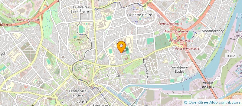 localisation de l'entreprise IND FIEF DAVID ET JACQUELINE  CAEN