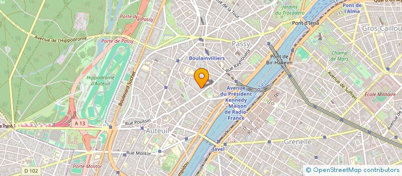 localisation de l'entreprise IND FRADELIZI REP PAR MR FRADELIZ à PARIS