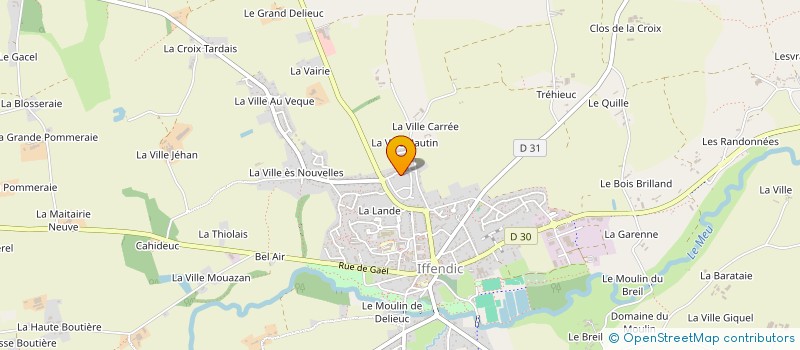 localisation de l'entreprise IND FRAYSSE SARRAZIN  IFFENDIC