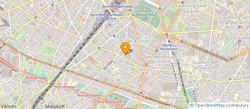 localisation de l'entreprise IND. GAGNEBIEN REP PAR MR DANIEL GERMAI  PARIS