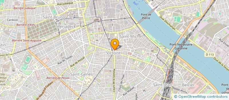 localisation de l'entreprise IND GALLAND JEAN PIERRE/GALLAND NICOLE  BORDEAUX