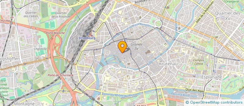 localisation de l'entreprise IND GALLI-MANGOLD à STRASBOURG