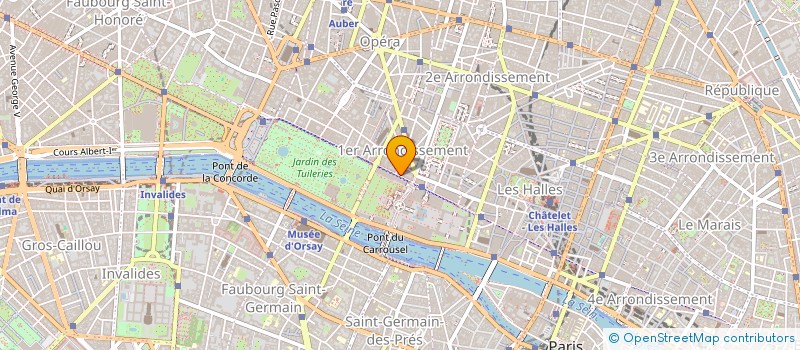 localisation de l'entreprise IND. GARNIER CLERGEON REP PAR à PARIS