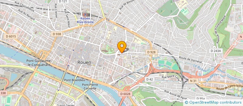 localisation de l'entreprise IND GERARD AUBRY  ROUEN