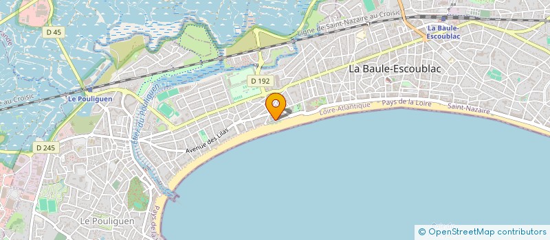 localisation de l'entreprise IND GESTION IMMO DESSEIGNE BARRIERE  LA BAULE-ESCOUBLAC