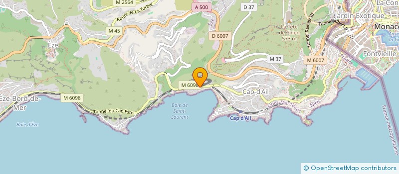 localisation de l'entreprise IND GIUSTA DRANICERU à CAP-D'AIL