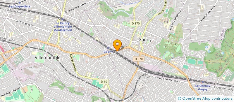 localisation de l'entreprise IND GODIN à GAGNY