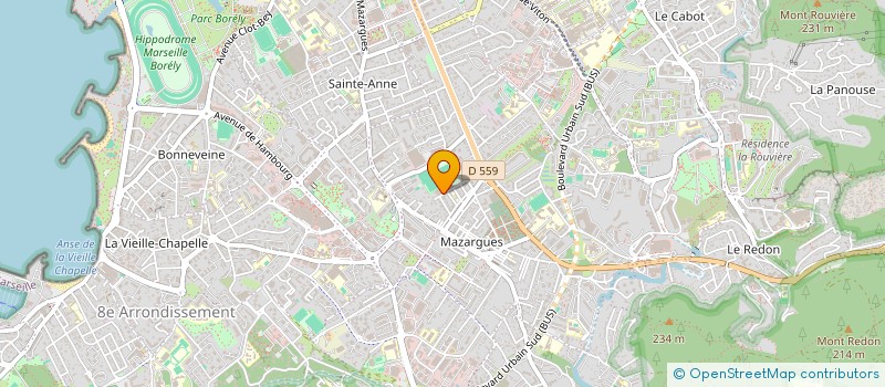 localisation de l'entreprise IND GOUBY - MATHON  MARSEILLE