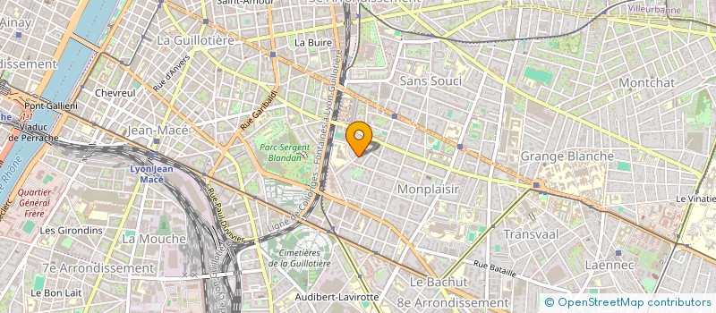 localisation de l'entreprise IND GOURCY BOURNE  VENISSIEUX