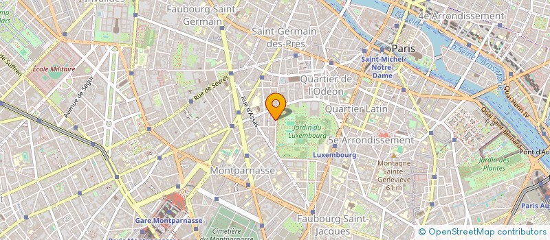 localisation de l'entreprise IND GREGOIRE LENOIR REP PAR MR  CHOQUET  PARIS