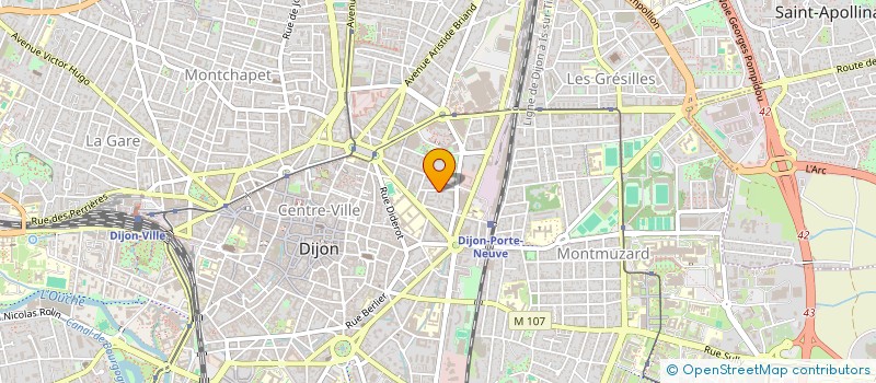 localisation de l'entreprise IND GRIMON BERTRAND CENDRINE à DIJON