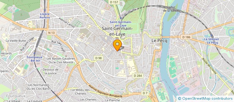 localisation de l'entreprise IND GUICHARD M LEMERCIER M  SAINT-GERMAIN-EN-LAYE