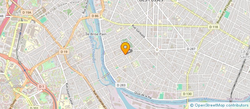 localisation de l'entreprise IND HAMMOUCHE - DETTVILLER à SAINT-MAUR-DES-FOSSES