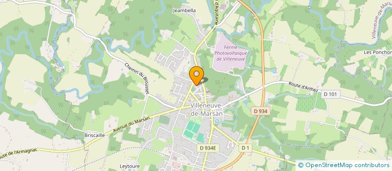 localisation de l'entreprise IND HENRY - CLAVE  VILLENEUVE-DE-MARSAN