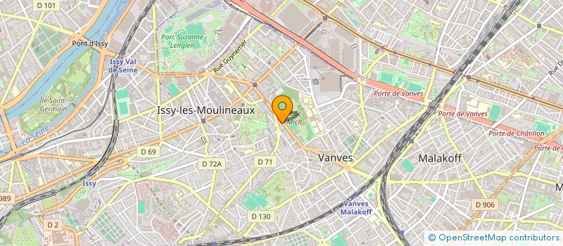 localisation de l'entreprise IND HERBAY KRONEK  VANVES