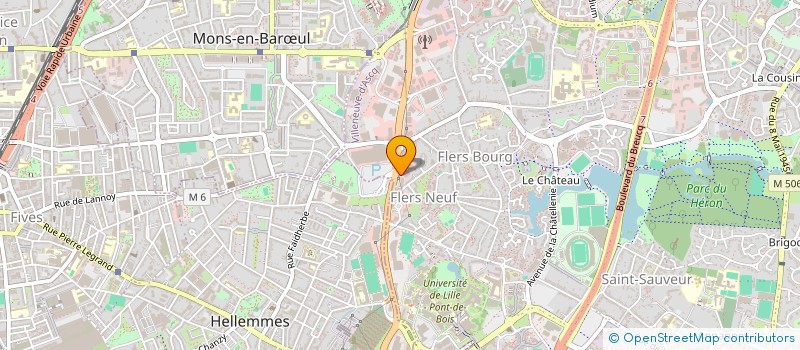 localisation de l'entreprise IND HERVE - BOURDAIS à VILLENEUVE-D'ASCQ