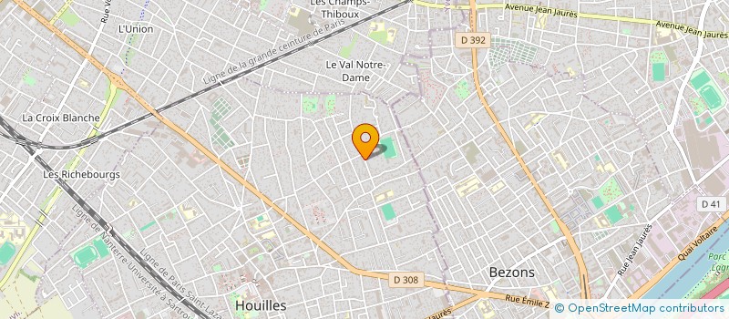 localisation de l'entreprise IND. HERZOG REP PAR MR BOYER    ROBERT  HOUILLES