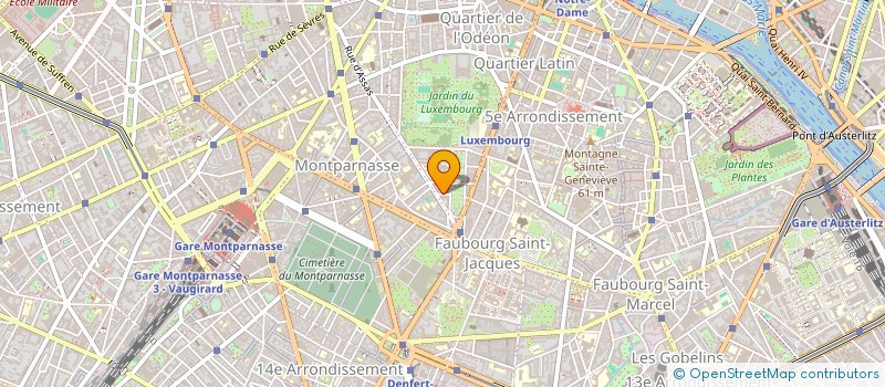 localisation de l'entreprise IND. HUBERT REP MR HUBERT PIERRE  PARIS