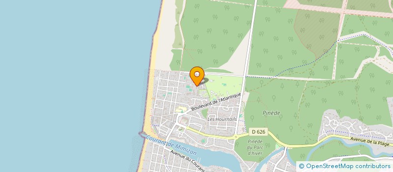 localisation de l'entreprise IND IANNANTUONI - GUILLON  MIMIZAN