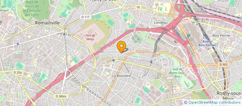 localisation de l'entreprise IND IFOUDINE FERRARI à NOISY-LE-SEC