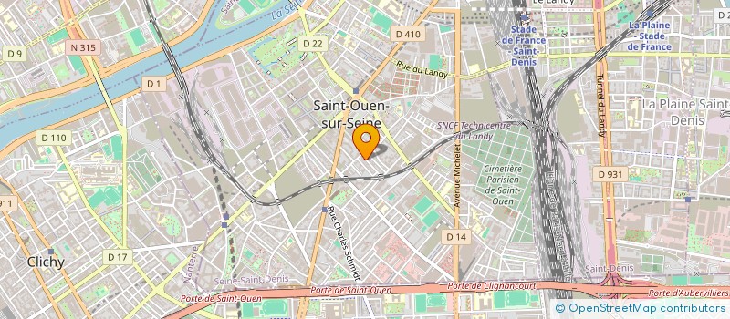 localisation de l'entreprise IND. JATTEAU à SAINT-OUEN-SUR-SEINE