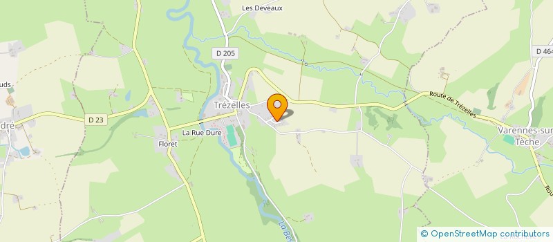 localisation de l'entreprise IND JEUDY GERARD ET NOEL  CINDRE