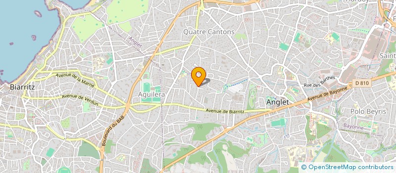 localisation de l'entreprise IND KOLBACH REP PAR MME DECOURCHELLE 1A  ANGLET