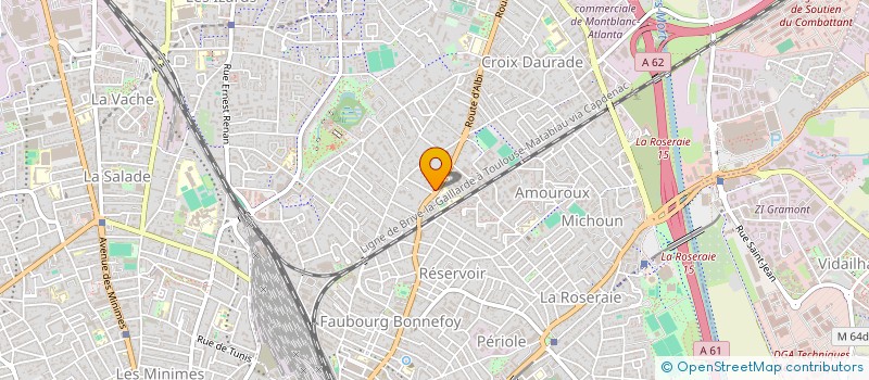 localisation de l'entreprise IND. LAURE PECOUT LAFFONT ET FREDERIC LAFFONT à TOULOUSE