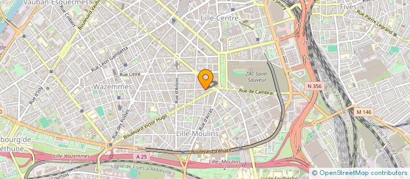 localisation de l'entreprise IND LE GARFF GUEDENEY à LILLE