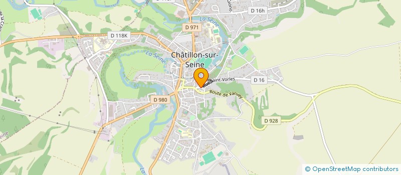 localisation de l'entreprise IND LEGRAND ET LADMIRAL  CHATILLON-SUR-SEINE