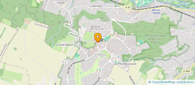 localisation de l'entreprise IND LES PIOUPIOUS  GIF-SUR-YVETTE