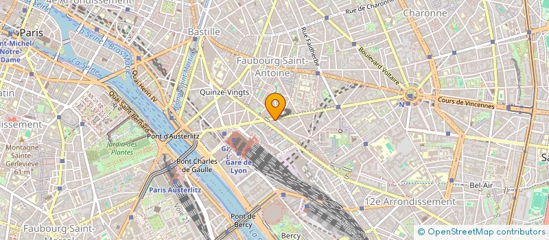 localisation de l'entreprise IND LESAGE REP PAR MR LESAGE    PIERRE  PARIS