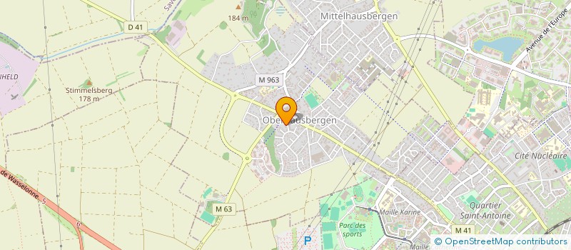 localisation de l'entreprise IND LEVALLOIS FORNER  OBERHAUSBERGEN