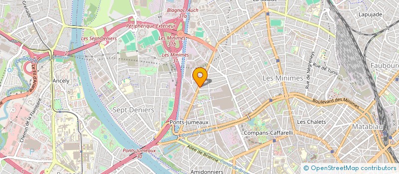 localisation de l'entreprise IND LEZIN PITOIS  TOULOUSE