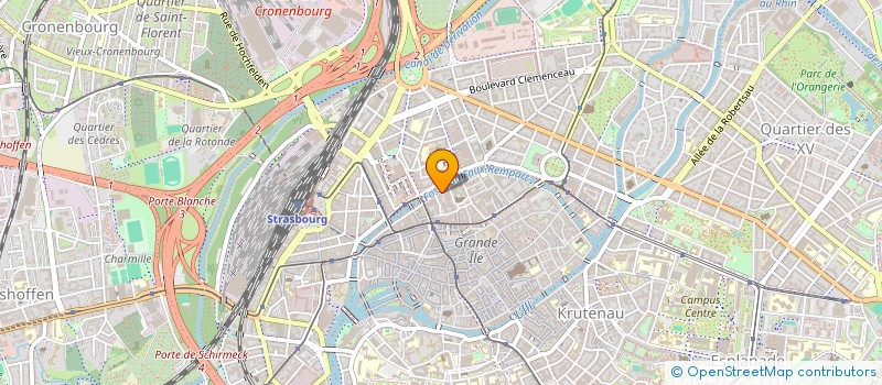 localisation de l'entreprise IND LUCEREAU CHRISTOPHE -LUCEREAU BERTILLE  STRASBOURG